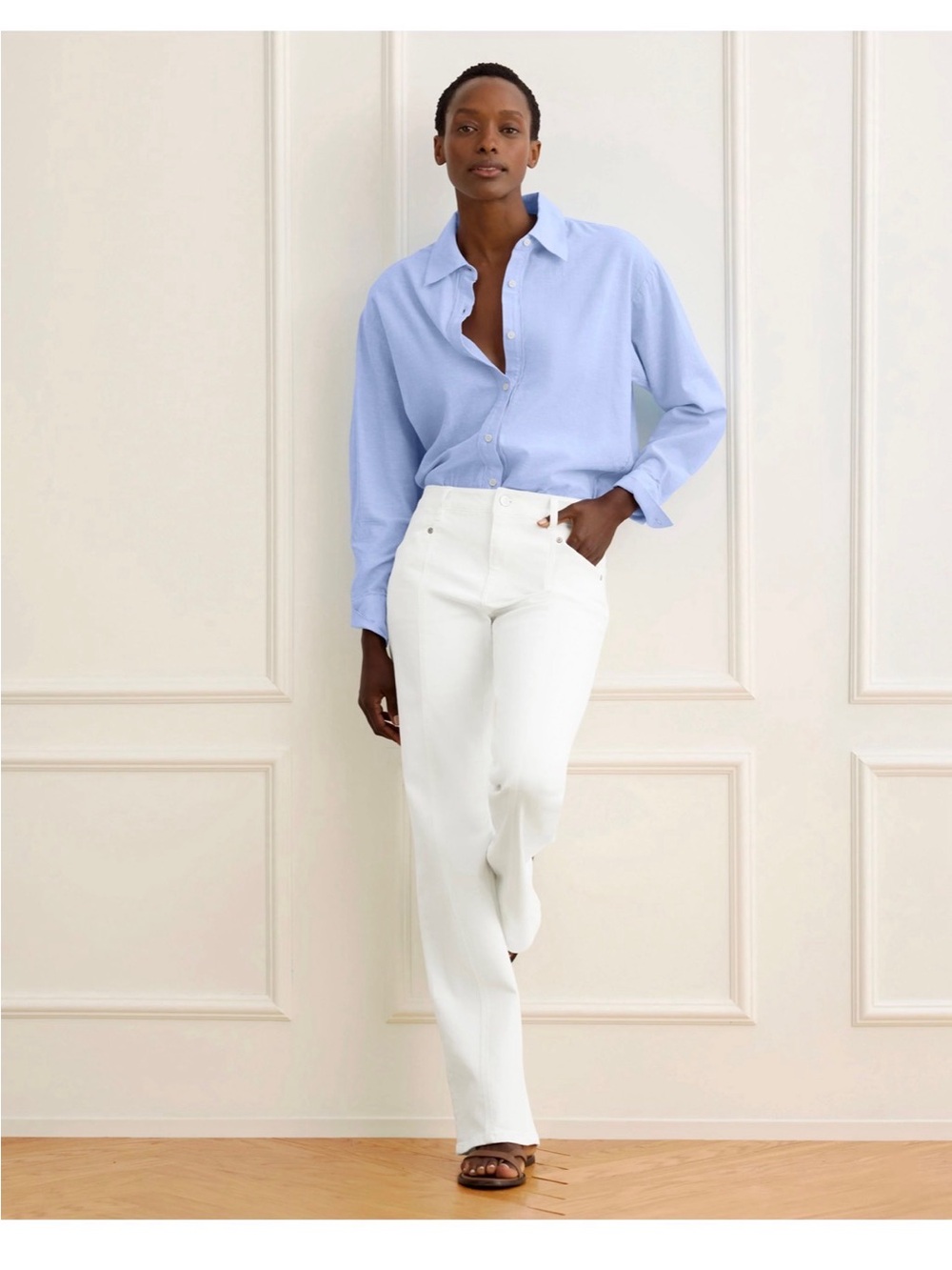 Cabi Lark Jean, White - Picture 2 of 5